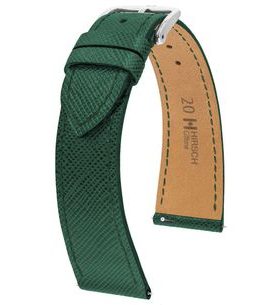 ŘEMÍNEK HIRSCH GIFFONE - TMAVĚ ZELENÝ - STRAPS - ACCESSORIES