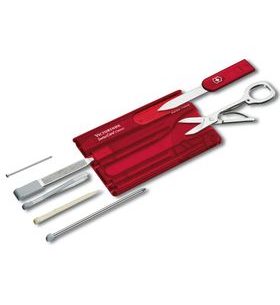 VICTORINOX SWISSCARD CLASSIC RED - POCKET KNIVES - ACCESSORIES