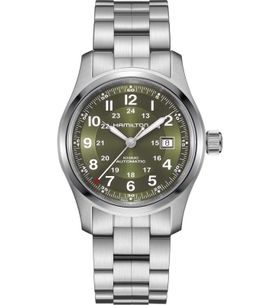 HAMILTON KHAKI FIELD AUTO 42MM H70605160 - KHAKI FIELD - ZNAČKY
