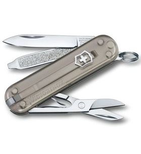 KNIFE VICTORINOX CLASSIC SD TRANSPARENT COLORS MYSTICAL MORNING - POCKET KNIVES - ACCESSORIES