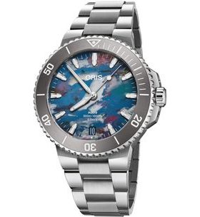 ORIS AQUIS DATE UPCYCLE CALIBRE 400 43,5 MM 01 400 7790 4150-07 8 23 02PEB - AQUIS - BRANDS