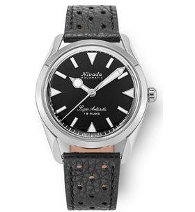 NIVADA GRENCHEN SUPER ANTARCTIC 35 MM - BLACK WHITE LUMINOVA - ANTARCTIC - ZNAČKY