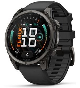 GARMIN FENIX® 9 - 47 MM, CARBON DLC BLACK 010-04762-11 - FENIX 9 - BRANDS
