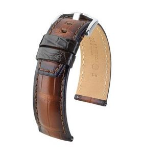 ŘEMÍNEK HIRSCH TRITONE ALLIGATOR VINTAGE L 08607015-2 - STRAPS - ACCESSORIES