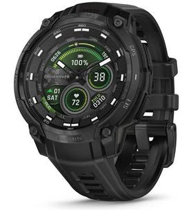 GARMIN INSTINCT® CROSSOVER AMOLED - TACTICAL EDITION BLACK 010-03398-02 - INSTINCT CROSSOVER - BRANDS