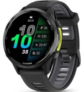 GARMIN FORERUNNER® 970 TITANOVÁ LUNETA CARBON GREY DLC, POUZDRO BLACK A SILIKONOVÝ ŘEMÍNEK BLACK/WHITE 010-02969-10 - FORERUNNER 970 - BRANDS