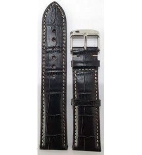Leather strap Zeppelin brown 22 mm