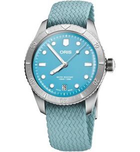 ORIS DIVERS SIXTY-FIVE COTTON CANDY 01 733 7771 4055-07 3 19 02S - DIVERS - BRANDS