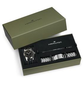 HAMILTON KHAKI FIELD MURPH 42MM AUTOMATIC SET H70605732 - KHAKI FIELD - BRANDS