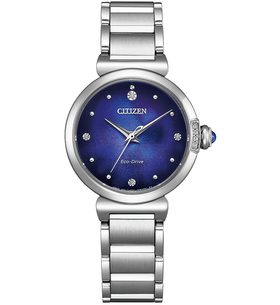 CITIZEN L ECO-DRIVE UNITE WITH BLUE LIMITED EDITION EM1060-87L - ELEGANT - ZNAČKY