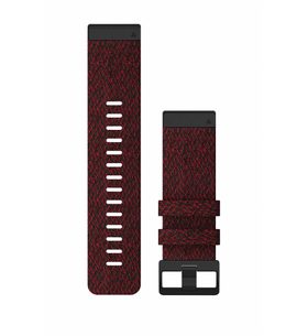ŘEMÍNKY GARMIN QUICKFIT® 26 HEATHERED RED NYLON 010-12864-06 - STRAPS - ACCESSORIES