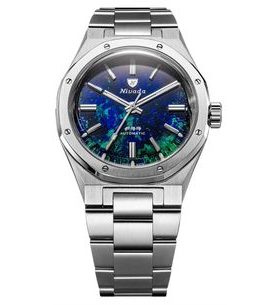 NIVADA GRENCHEN F77 MK2 AZURITE – 100 YEARS – 38 MM - F77 - MĂRCI