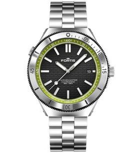 FORTIS MARINEMASTER M-44 WOODPECKER GREEN COSC F8120020 - MARINEMASTER - ZNAČKY