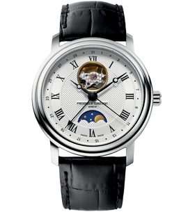 FREDERIQUE CONSTANT CLASSICS HEART BEAT MOONPHASE DATE AUTOMATIC FC-335MC4P6 - CLASSICS GENTS - HODINKY