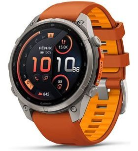 GARMIN FENIX® 9 - 47 MM, TITANIUM AUTUMN ORANGE/SPARK 010-04336-01 - FENIX 9 PRO INREACH - BRANDS