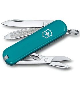 VICTORINOX CLASSIC SD COLORS MOUNTAIN LAKE KNIFE - POCKET KNIVES - ACCESSORIES