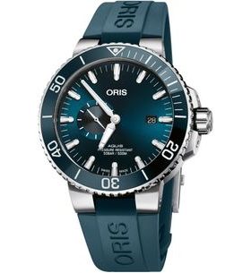 ORIS AQUIS SMALL SECOND DATE 45,5 MM 01 743 7733 4155-07 4 24 69EB - AQUIS - BRANDS