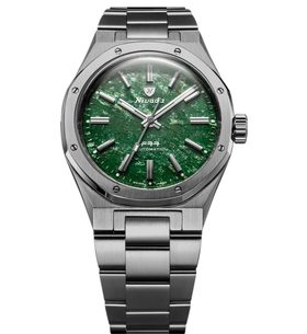 NIVADA GRENCHEN F77 TITANIUM GREEN AVENTURINE MK2 - 38MM - F77 - BRANDS
