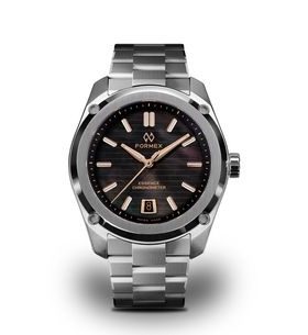 FORMEX ESSENCE THIRTYNINE AUTOMATIC CHRONOMETER BLACK PEARL STEEL BRACELET 0339.1.6641.101 - ESSENCE - ZNAČKY