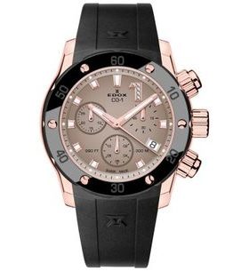 EDOX CO-1 CHRONOLADY QUARTZ CHRONOGRAPH 10255-37RCABRDR - CO-1 - ZNAČKY