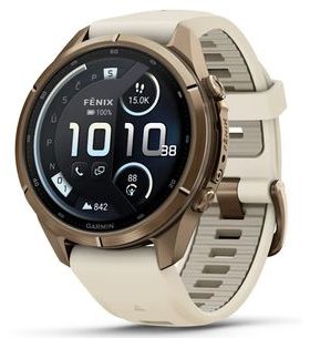 GARMIN FENIX® 9 PRO INREACH - 43 MM, GOLD CREAM/FOG GRAY 010-04335-21 - FENIX 9 PRO INREACH - ZNAČKY