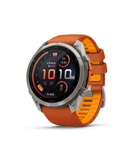 GARMIN FENIX® 9 - 51 MM, TITANIUM AUTUMN ORANGE/SPARK 010-04337-01 - FENIX 9 PRO INREACH - ZNAČKY