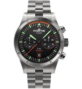 FORTIS FLIEGER F-43 BICOMPAX F4240004 - FLIEGER - BRANDS