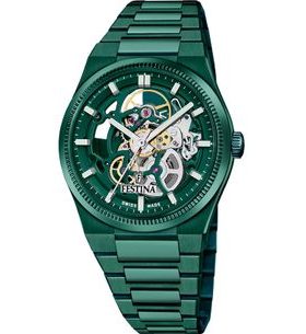 FESTINA SWISS MADE AUTOMATIC RIVÉ SQ 20072/1 - SWISS MADE - BRANDS