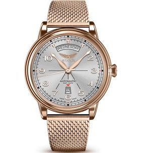 AVIATOR DOUGLAS DAY-DATE 45 AUTOMATIC V.3.44.2.400.5 - DOUGLAS DAY-DATE - BRANDS