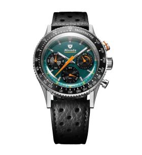 NIVADA GRENCHEN CHRONOKING MECAQUARTZ RACING GREEN - INTER. BEZEL - CHRONOMASTER - BRANDS
