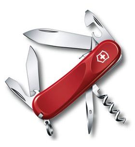 VICTORINOX EVOLUTION GRIP S101 RED - POCKET KNIVES - ACCESSORIES