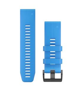 ŘEMÍNEK GARMIN QUICKFIT 26, CYAN BLUE SILICONE 010-12741-02 - STRAPS - ACCESSORIES