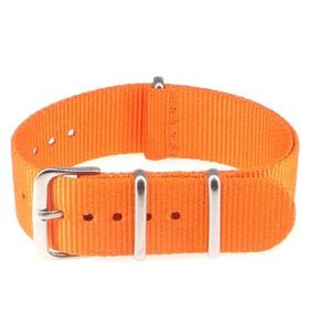 NATO STRAP ORANGE 22 MM - STRAPS - ACCESSORIES