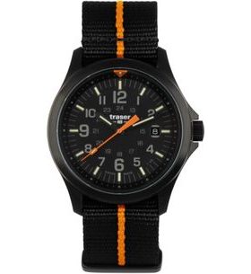 TRASER P67 OFFICER PRO BLACK NATO WITH STRIPE - HERITAGE - BRANDS