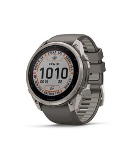 GARMIN FENIX® 9 - 51 MM, TITANIUM PEBBLE GRAY/SILVER GRAY 010-04339-01 - FENIX 9 PRO SOLAR INREACH - ZNAČKY