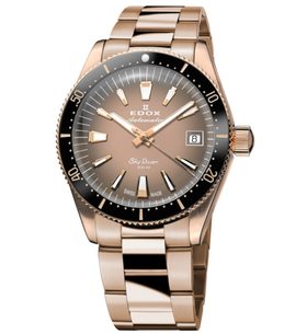 EDOX SKYDIVER 38 DATE AUTOMATIC 80131-37RNM-VDBEI - SKYDIVER - ZNAČKY