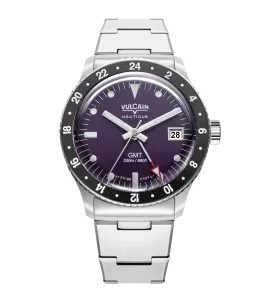 VULCAIN SKINDIVER GMT - PURPLE - SKINDIVER NAUTIQUE - ZNAČKY