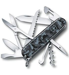 VICTORINOX HUNTSMAN NAVY CAMO KNIFE - POCKET KNIVES - ACCESSORIES