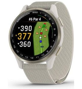 GARMIN APPROACH® S50 CREAM GOLD, NYLONOVÝ ŘEMÍNEK IVORY COMFORTFIT 010-03010-01 - APPROACH - ZNAČKY