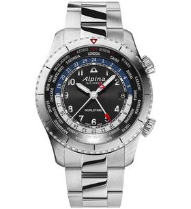 ALPINA STARTIMER PILOT QUARTZ WORLDTIMER AL-255B4S26B - STARTIMER PILOT QUARTZ - BRANDS