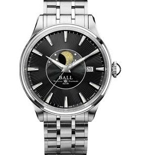 BALL TRAINMASTER MOON PHASE NM3082D-SJ-BK - BALL - ZNAČKY