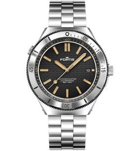 FORTIS MARINEMASTER M-44 BLACK RESIN COSC F8120018 - MARINEMASTER - BRANDS