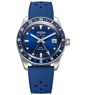 VULCAIN SKINDIVER GMT - BLUE - SKINDIVER NAUTIQUE - ZNAČKY