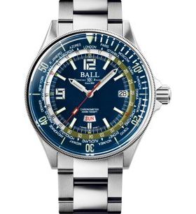 BALL ENGINEER MASTER II DIVER WORLDTIME LIMITED EDITION COSC DG2232A-SC-BE - ENGINEER MASTER II - BRANDS