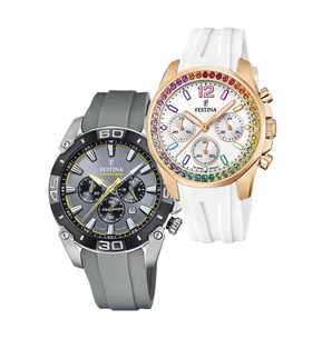 SET FESTINA CHRONO BIKE 2021 20544/8 A 20611/2 - WATCHES FOR COUPLES - WATCHES