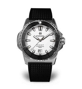 FORMEX REEF 39,5 AUTOMATIC CHRONOMETER WHITE DIAL - REEF - BRANDS