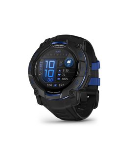 GARMIN INSTINCT® 3 – 50 MM, AMOLED BLACK S ŘEMÍNKEM BOLT BLUE / BLACK 010-03020-03 - INSTINCT 3 - ZNAČKY