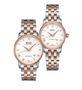 SET MIDO BARONCELLI M8600.9.N6.1 A M7600.9.N6.1 - HODINKY PRO PÁRY - HODINKY