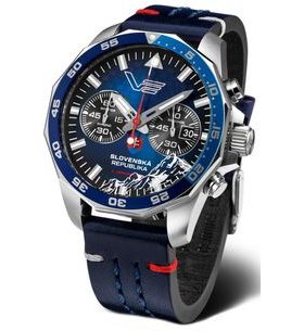 VOSTOK EUROPE LIMITED EDITION SLOVAKIA 6S21-225A463 (LEATHER STRAP) - LIMITED EDITION - BRANDS