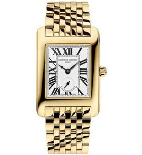 FREDERIQUE CONSTANT CLASSICS CARRÉE SMALL SECONDS QUARTZ FC-235S2C5B - CLASSICS GENTS - ZNAČKY